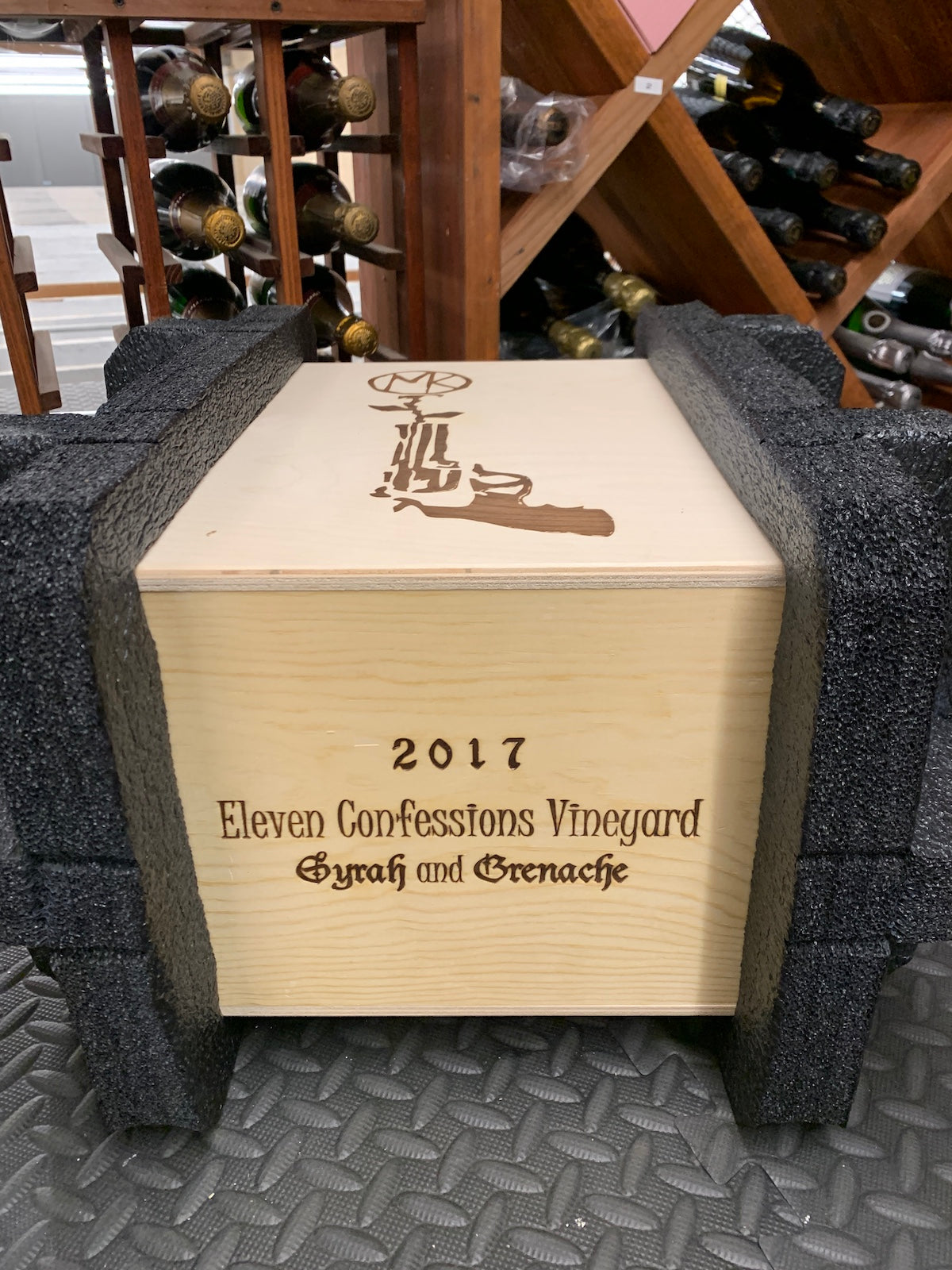 2017 Sine Qua Non, 11 Confessions Syrah (3) & Grenache (3) Box 750ml - Walker Wine Co.