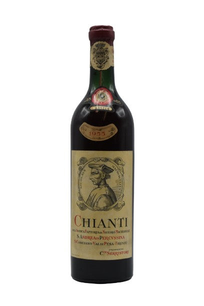 1955 Conti Serristori, Machiavelli Chianti Classico 750ml - Walker Wine Co.
