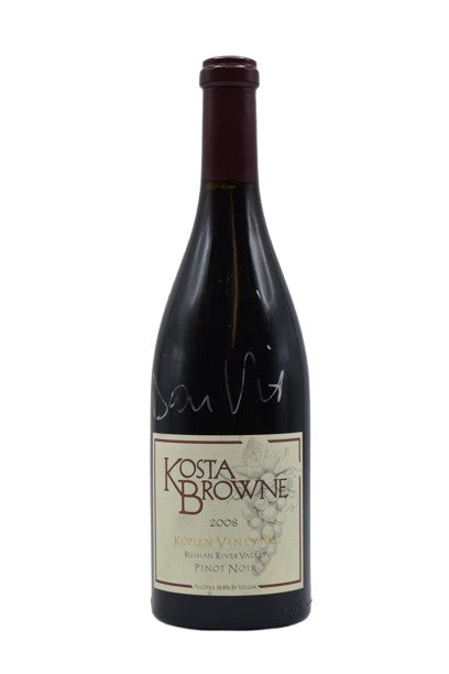 2008 Kosta Browne, Koplen Vineyard Pinot Noir 750ml (signed) - Walker Wine Co.