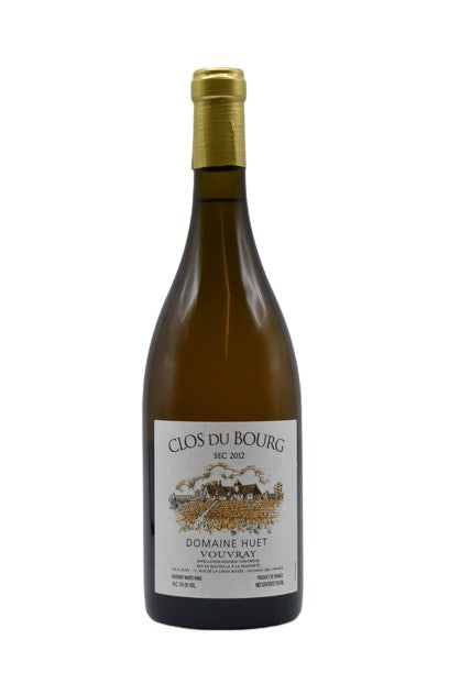 2012 Domaine Huet, Vouvray, Clos du Bourg 'Sec' 750ml - Walker Wine Co.