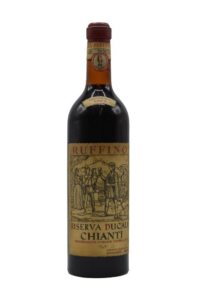 1962 Ruffino, Chianti Classico Riserva Ducale 750ml - Walker Wine Co.