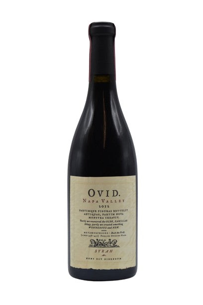 2012 Ovid, Syrah Napa Valley 750ml - Walker Wine Co.