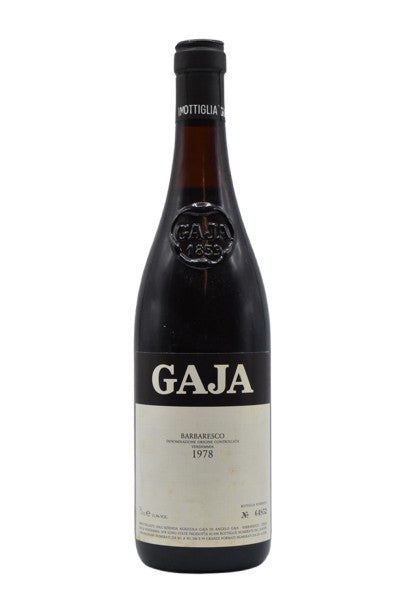 1978 Gaja, Barbaresco 750ml - Walker Wine Co.