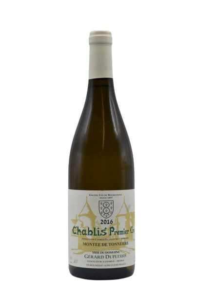2016 Gerard Duplessis Chablis, Montee de Tonnerre 1er Cru 750ml - Walker Wine Co.