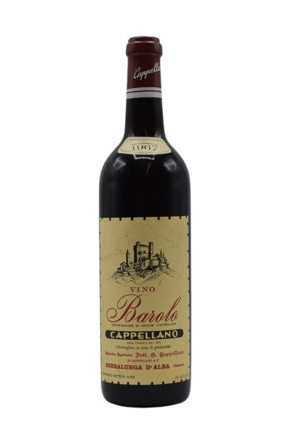 1967 Cappellano, Barolo 750ml - Walker Wine Co.