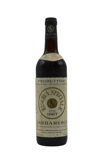 1967 Produttori del Barbaresco, Barbaresco Riserva Speciale Rabaya 750ml - Walker Wine Co.