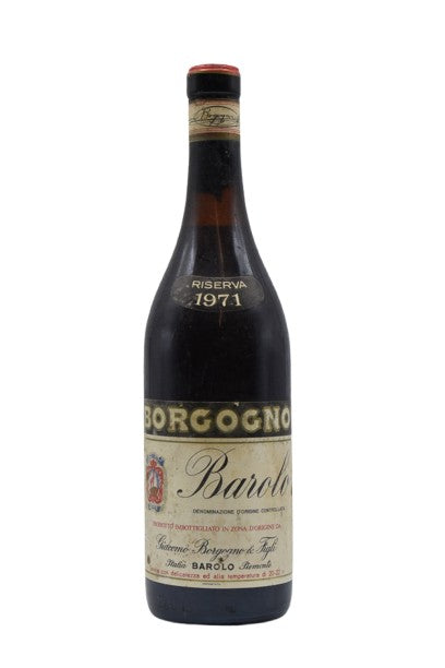 1971 Borgogno (G.), Barolo Riserva 750ml - Walker Wine Co.