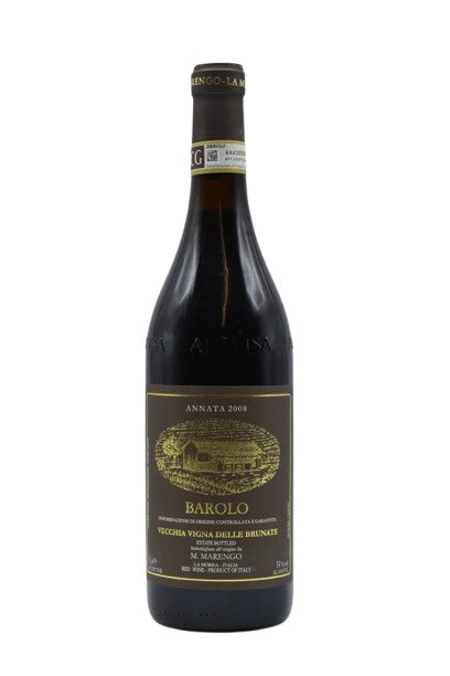 2008 M. Marengo, Barolo Vecchia Vigna delle Brunate 750ml - Walker Wine Co.