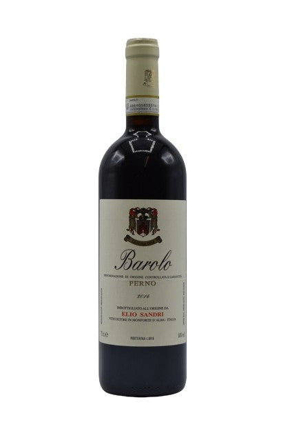2014 Elio Sandri, Barolo Perno 750ml - Walker Wine Co.