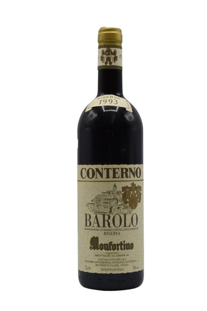 1993 Conterno (Giacomo), Barolo Riserva Monfortino 750ml - Walker Wine Co.