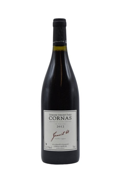 2012 Domaine Vincent Paris, Cornas, Granit 60 VV 750ml - Walker Wine Co.