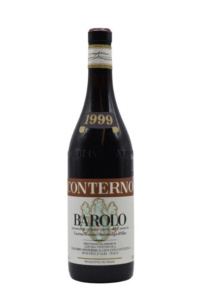 1999 Conterno (Giacomo), Barolo Cascina Francia 750ml - Walker Wine Co.