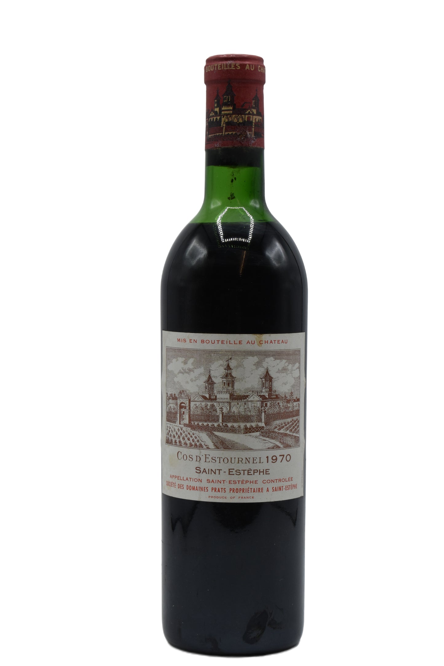 1970 Chateau Cos d'Estournel 750ml - Walker Wine Co.