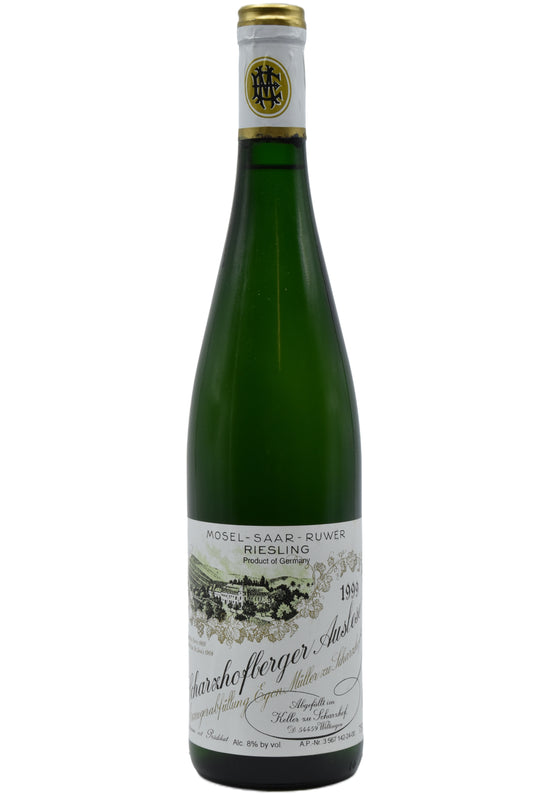 1999 Egon Muller, Scharzhofbergr Auslese 750ml - Walker Wine Co.