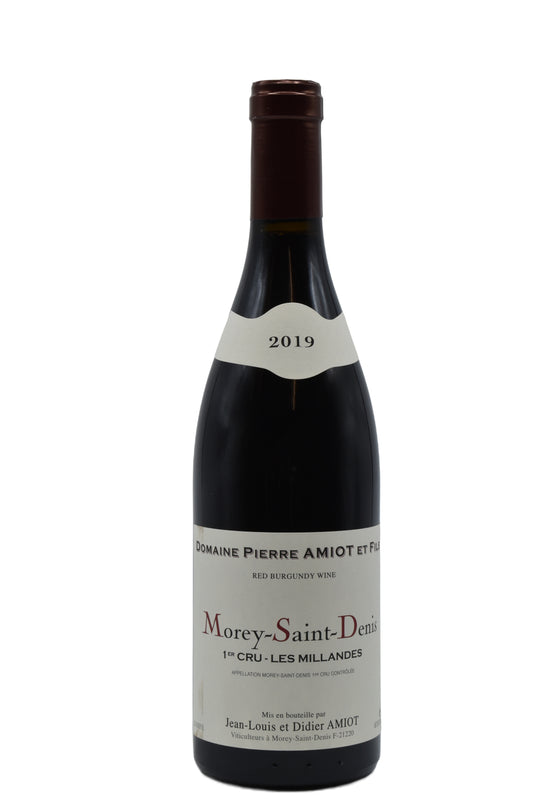2019 Domaine Pierre Amiot, Morey St. Denis, les Millandes 1er Cru 750ml - Walker Wine Co.