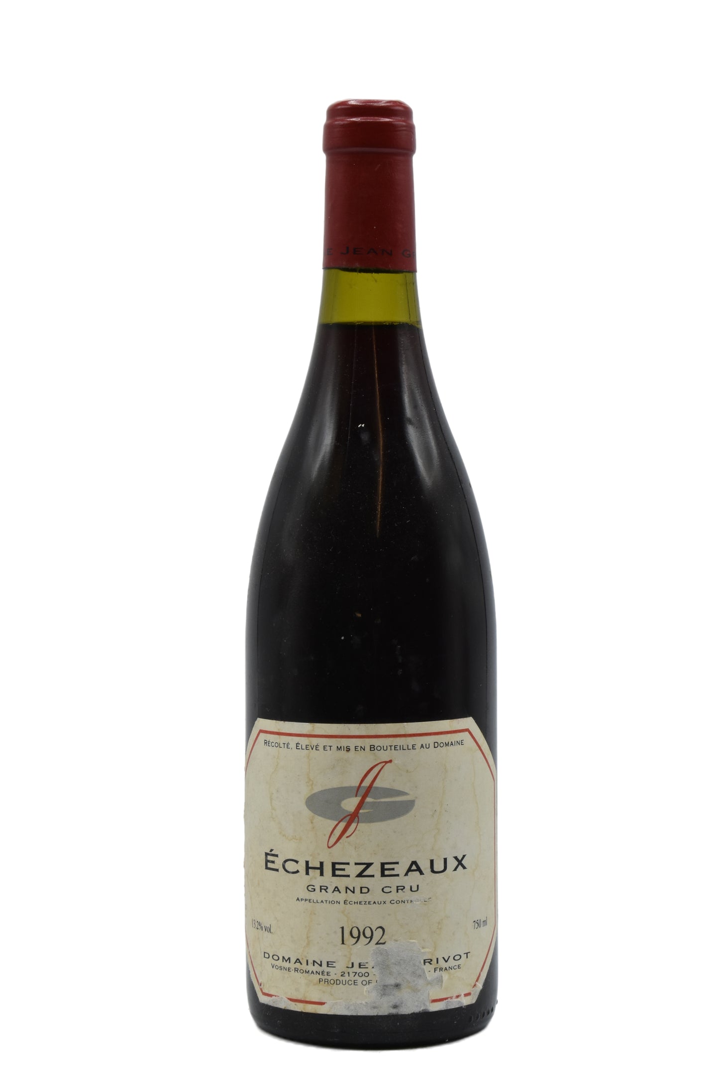 1992 Domaine J. Grivot Echezeaux 750ml - Walker Wine Co.