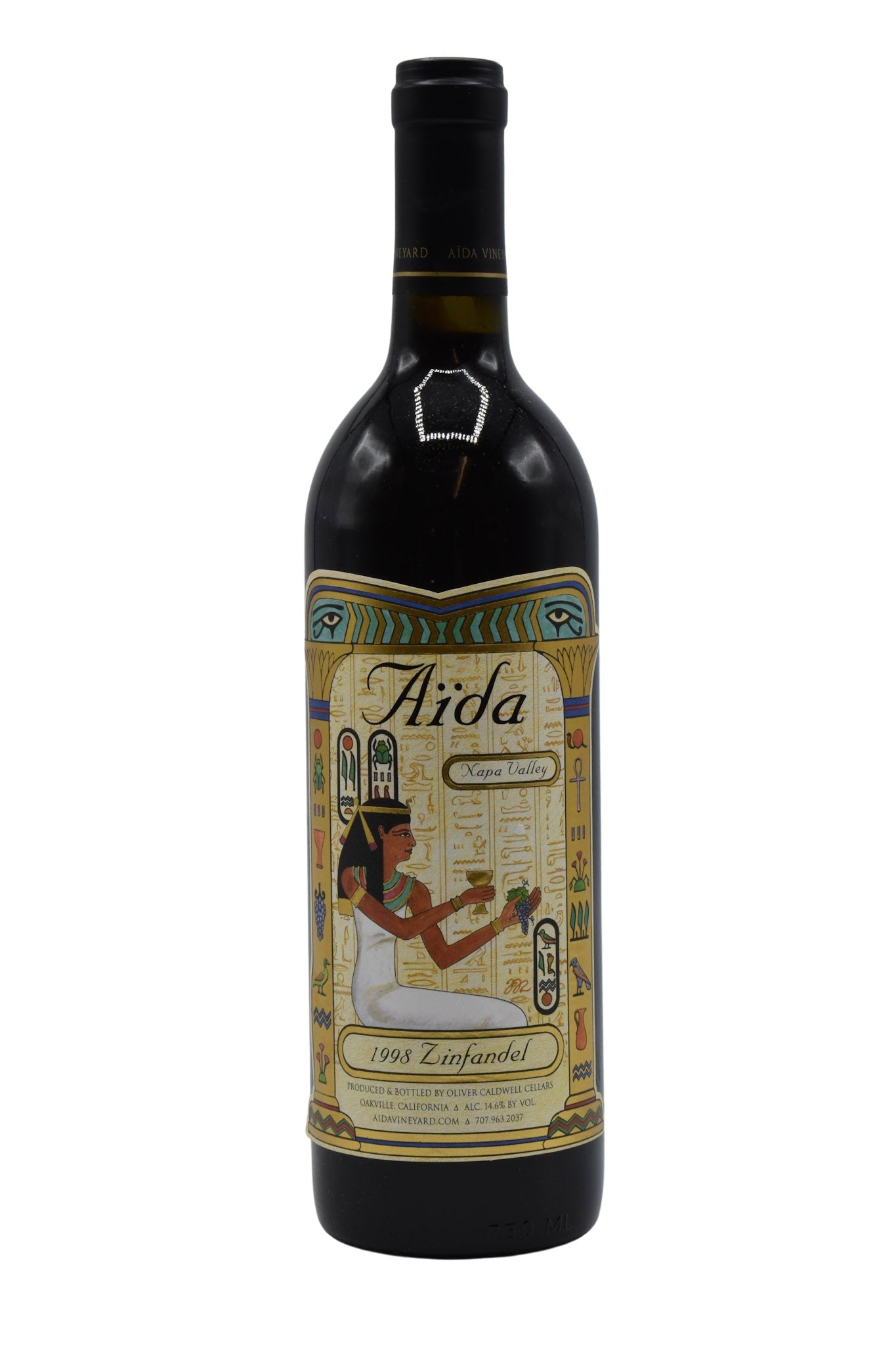 1998 Oliver Caldwell, Aida Vineyard, Napa Zinfandel 750ml