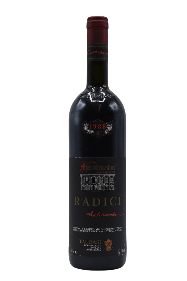 1988 Mastroberardino, Radici Taurasi 750ml - Walker Wine Co.