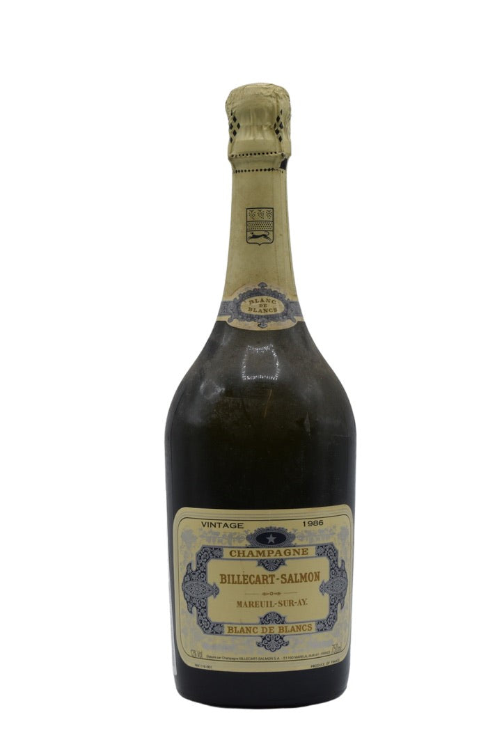 1986 Billecart-Salmon, Blanc de Blanc 750ml - Walker Wine Co.