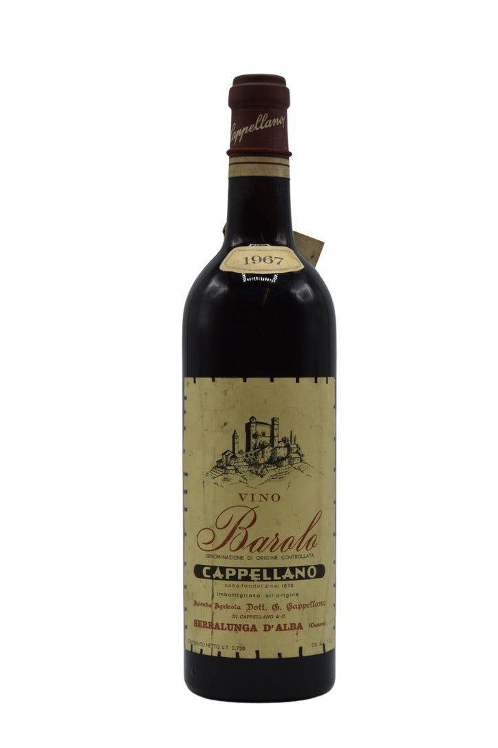 1967 Cappellano, Barolo 750ml - Walker Wine Co.