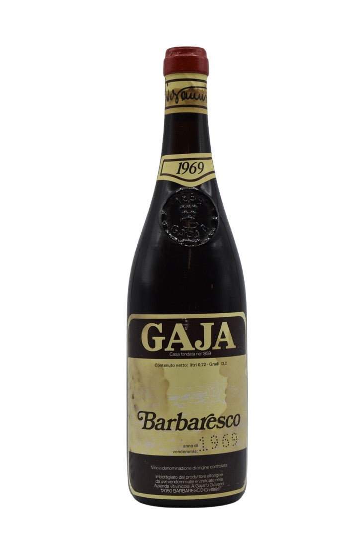 1969 Gaja, Barbaresco 720ml - Walker Wine Co.