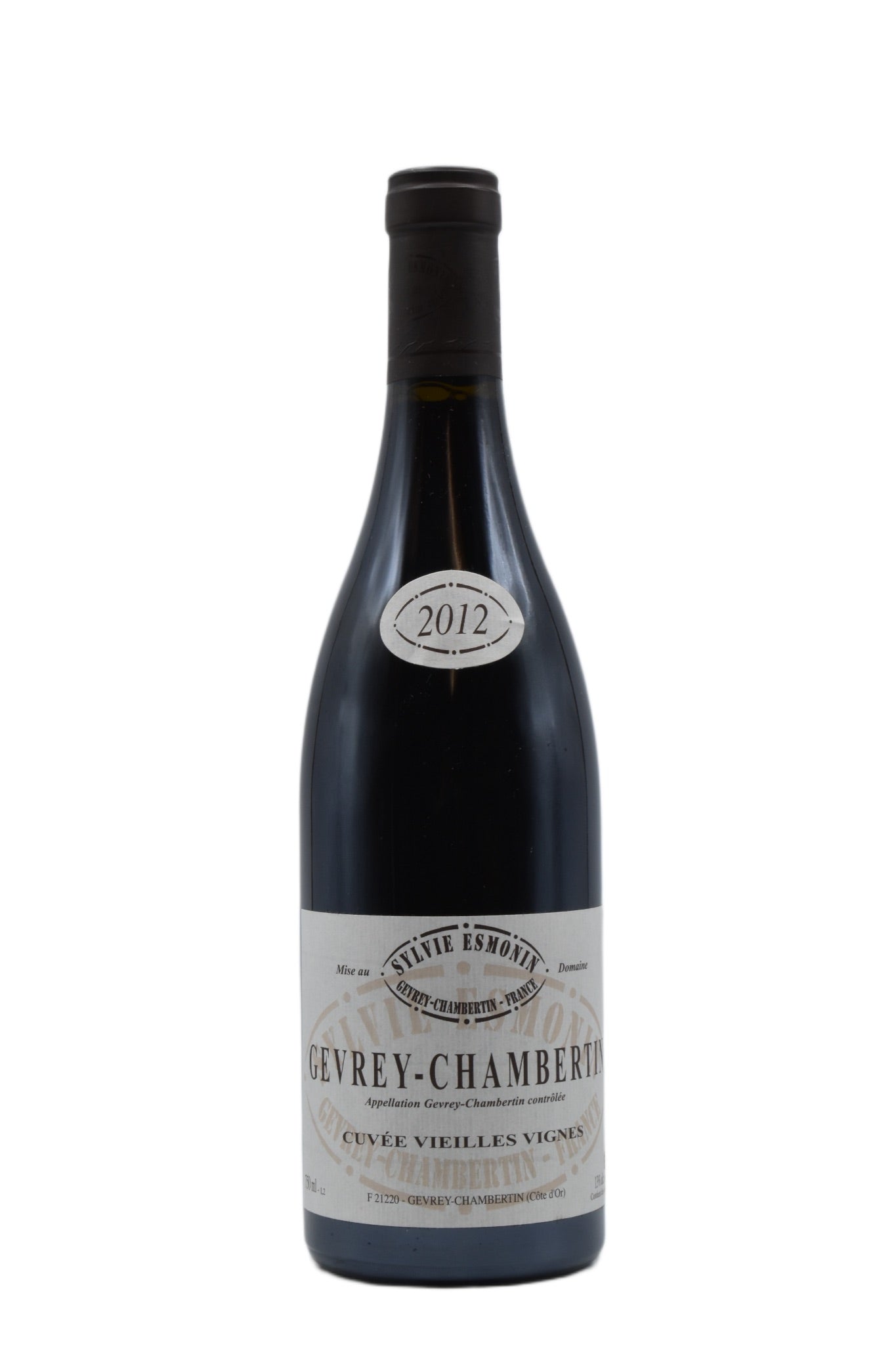 2012 Sylvie Esmonin, Gevrey-Chambertin VV  750ml - Walker Wine Co.