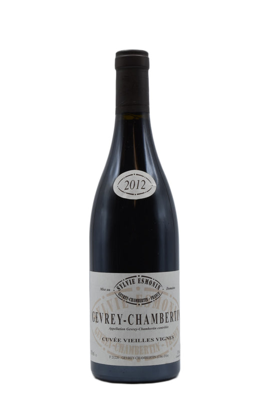 2012 Sylvie Esmonin, Gevrey-Chambertin VV  750ml - Walker Wine Co.