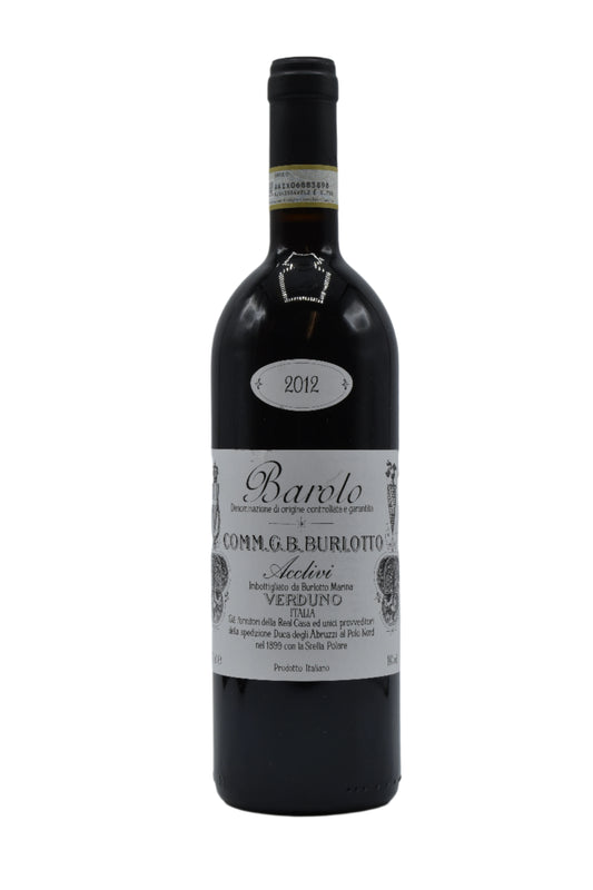 2012 Comm. G.B. Burlotto, Barolo 'Acclivi' 750ml - Walker Wine Co.