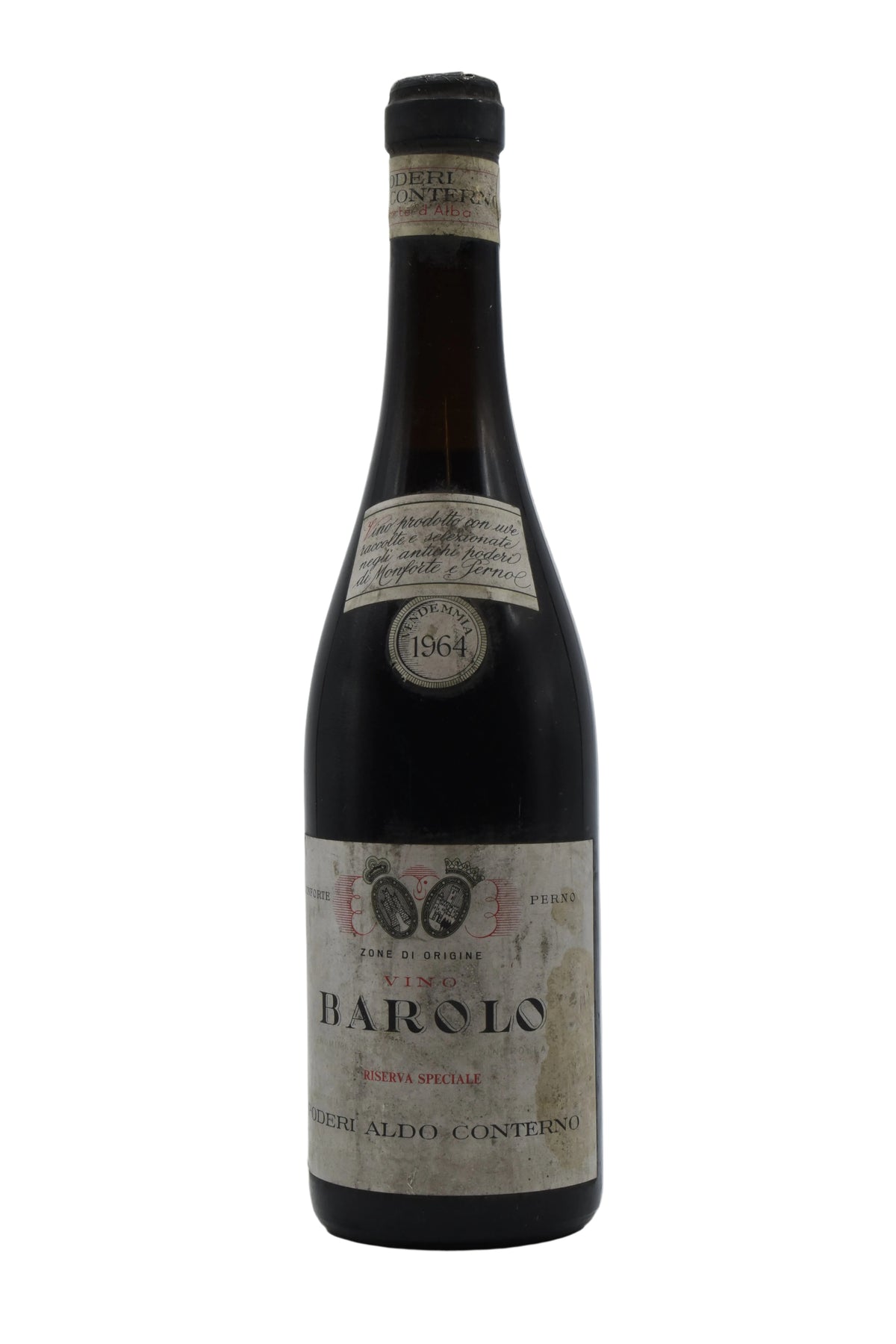1964 Conterno (Aldo), Barolo Riserva Speciale 750ml