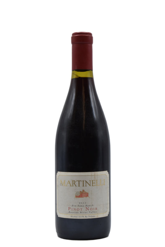 2000 Martinelli, Zio Tony Ranch Pinot Noir 750ml - Walker Wine Co.