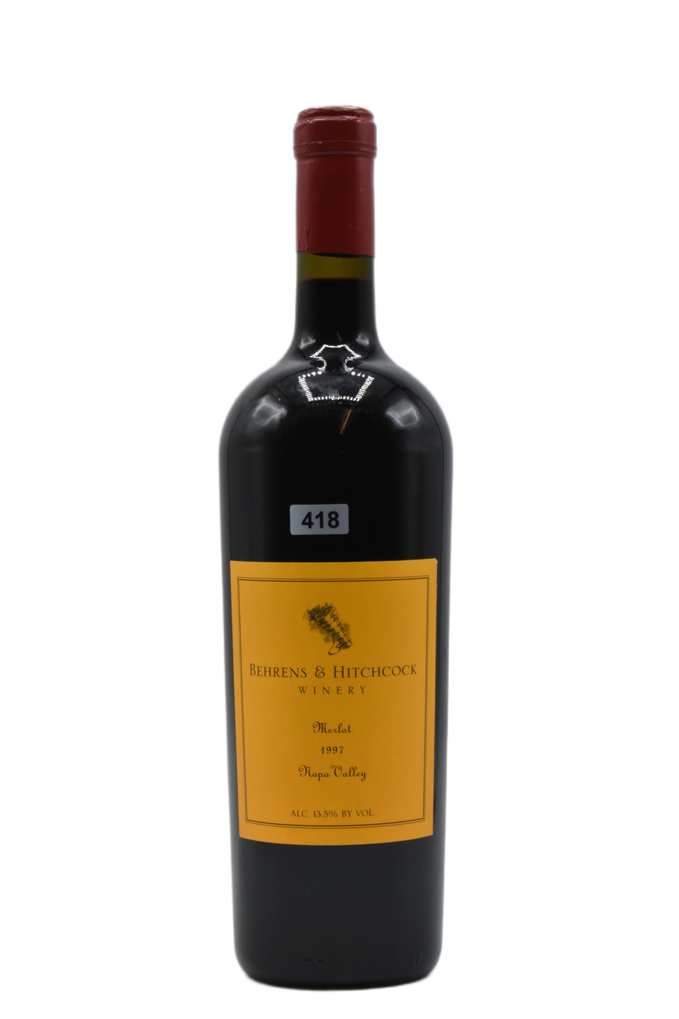 1997 Behrens & Hitchcock, Napa Merlot 750ml - Walker Wine Co.