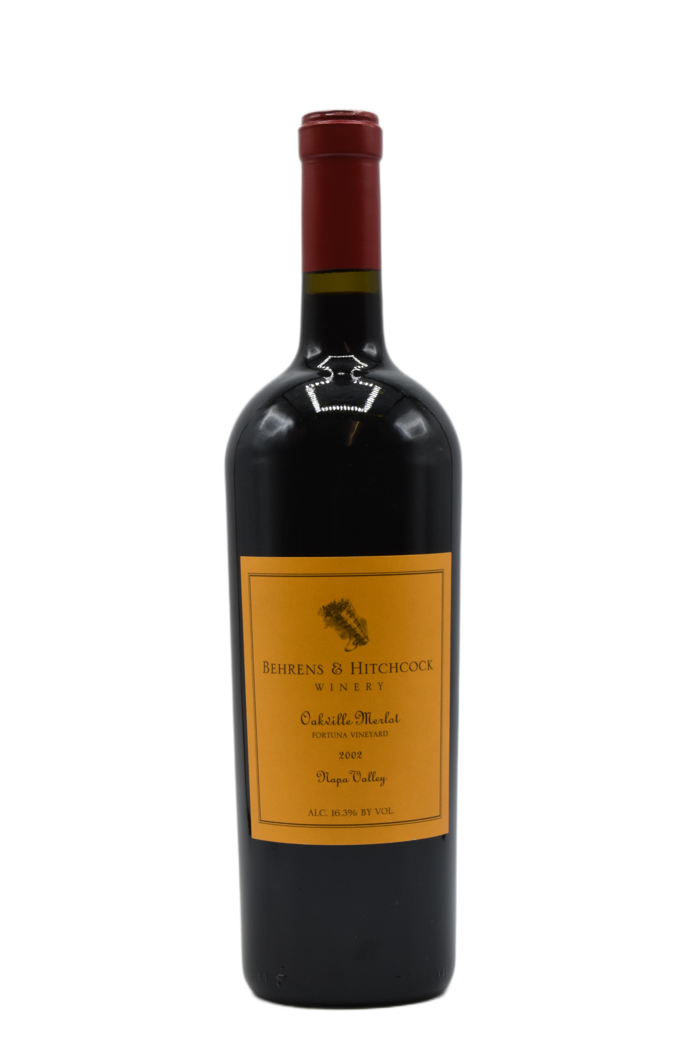 2002 Behrens & Hitchcock, Fortuna Vineyard, Oakville Merlot 750ml - Walker Wine Co.