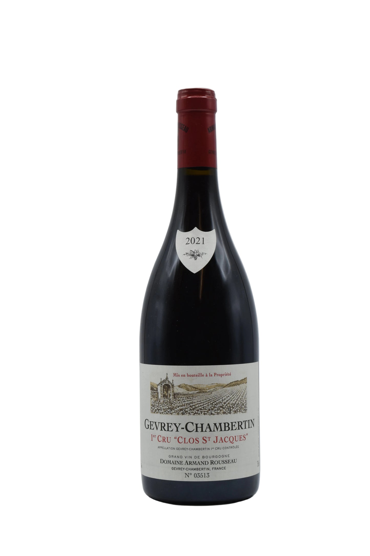 2021 Domaine Armand Rousseau, Gevrey-Chambertin Clos St. Jacques 1er Cru 750ml - Walker Wine Co.