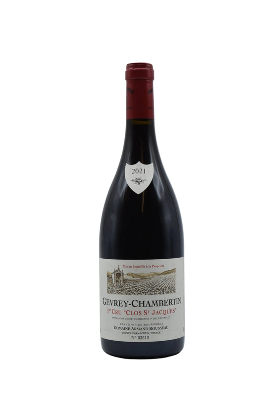 2021 Domaine Armand Rousseau, Gevrey-Chambertin Clos St. Jacques 1er Cru 750ml - Walker Wine Co.