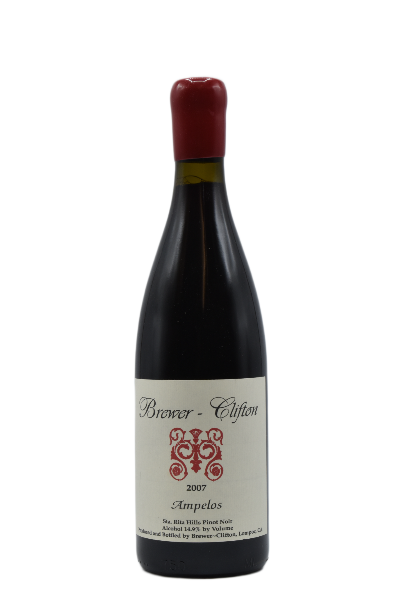 2007 Brewer-Clifton, Ampelos Sta Rita Hills Pinot Noir 750ml - Walker Wine Co.