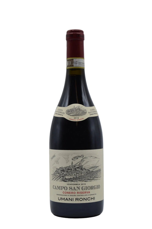 2016 Umani Ronchi, Campo San Giorgio Conero Riserva 750ml - Walker Wine Co.