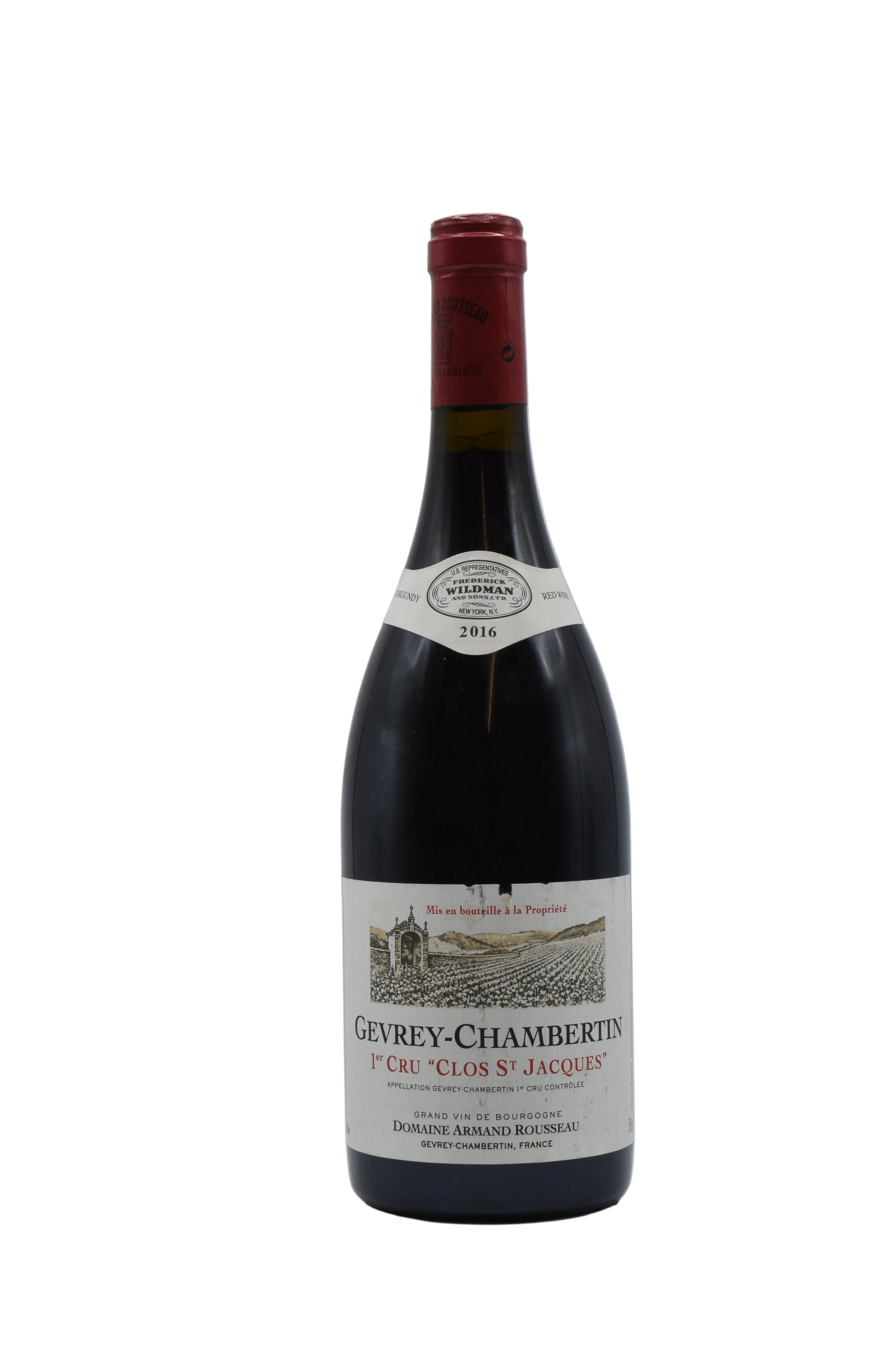 2016 Domaine Armand Rousseau, Gevrey-Chambertin Clos St. Jacques 1er Cru 750ml - Walker Wine Co.