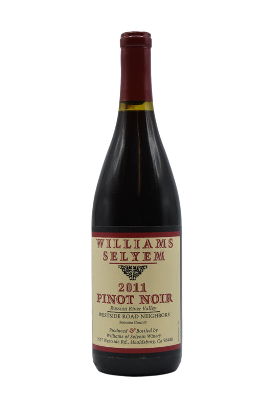 2011 Williams Selyem, Westside Road Neighbors Pinot Noir 750ml - Walker Wine Co.