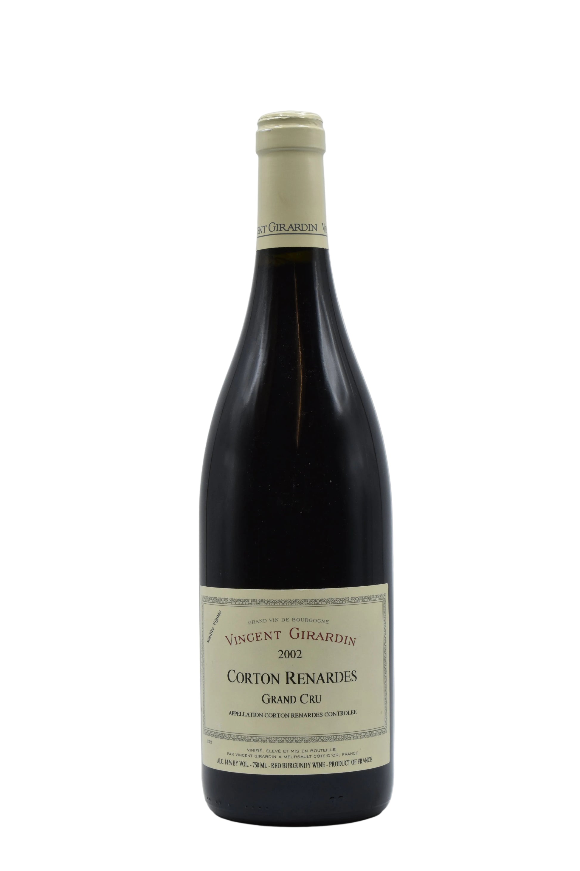 2002 V. Girardin, Corton Renardes VV Grand Cru 750ml - Walker Wine Co.