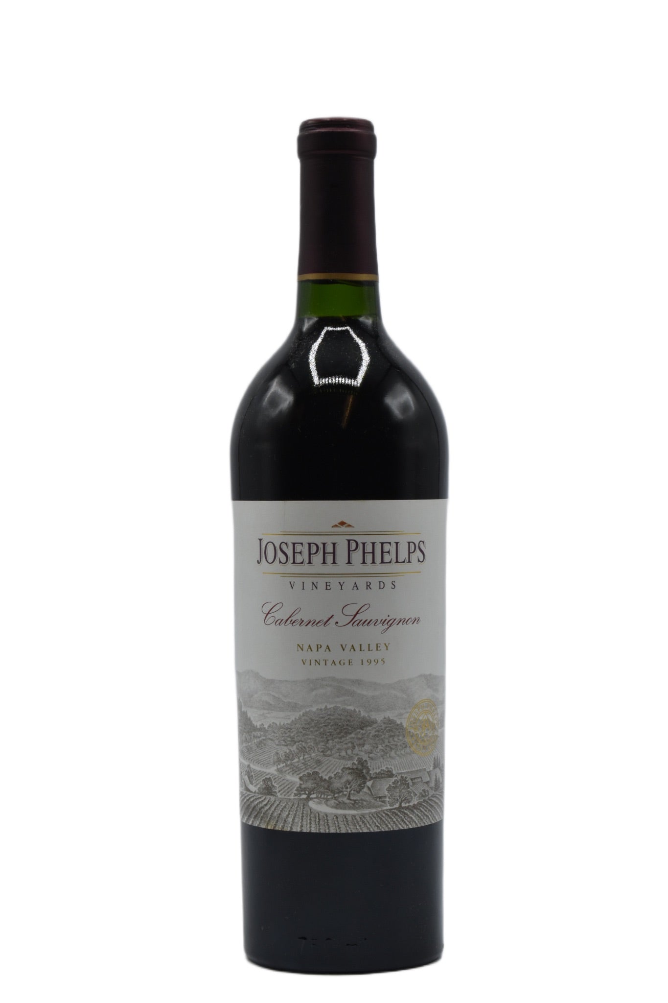 1995 Phelps, Napa Cabernet Sauvignon 750ml - Walker Wine Co.