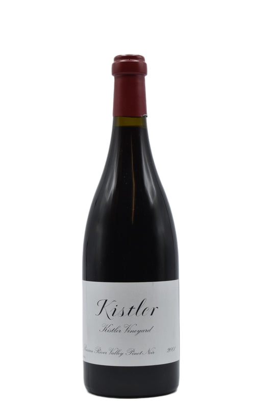2001 Kistler, Kistler Vineyard, Russian River Valley Pinot Noir 750ml - Walker Wine Co.