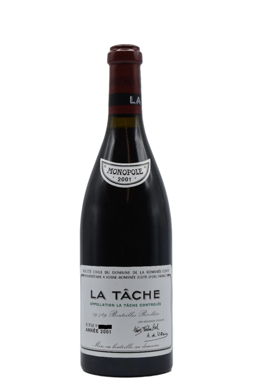 2001 Domaine de la Romanee-Conti, La Tache 750ml - Walker Wine Co.