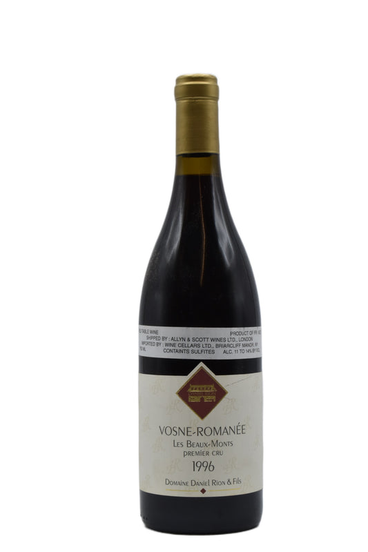 1996 Daniel Rion, Vosne Romanee 1er Cru Les Beaux-Monts  750ml - Walker Wine Co.