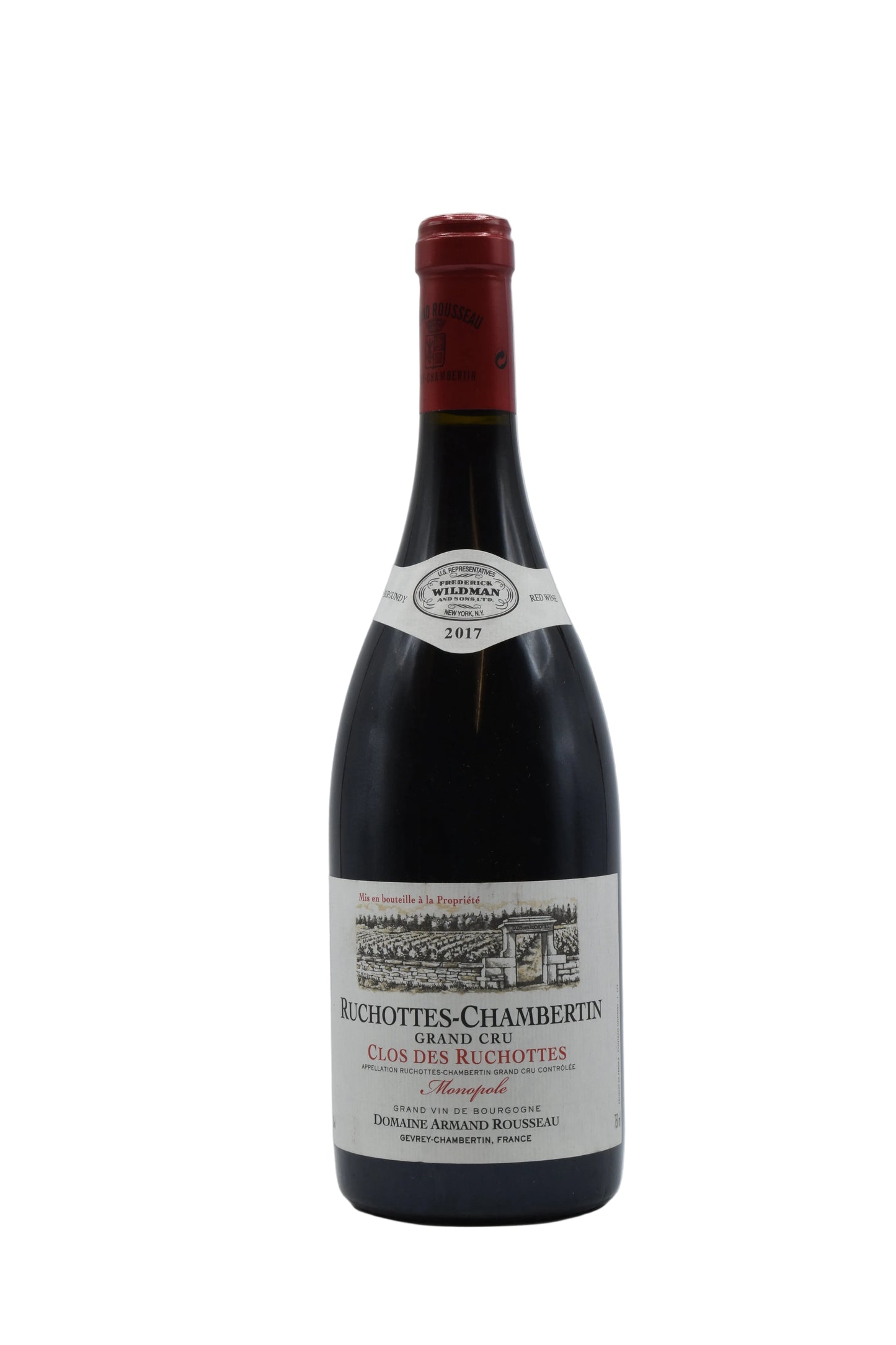 2017 Domaine Armand Rousseau, Ruchottes-Chambertin, Clos des Ruchottes Monopole Grand Cru 750ml - Walker Wine Co.