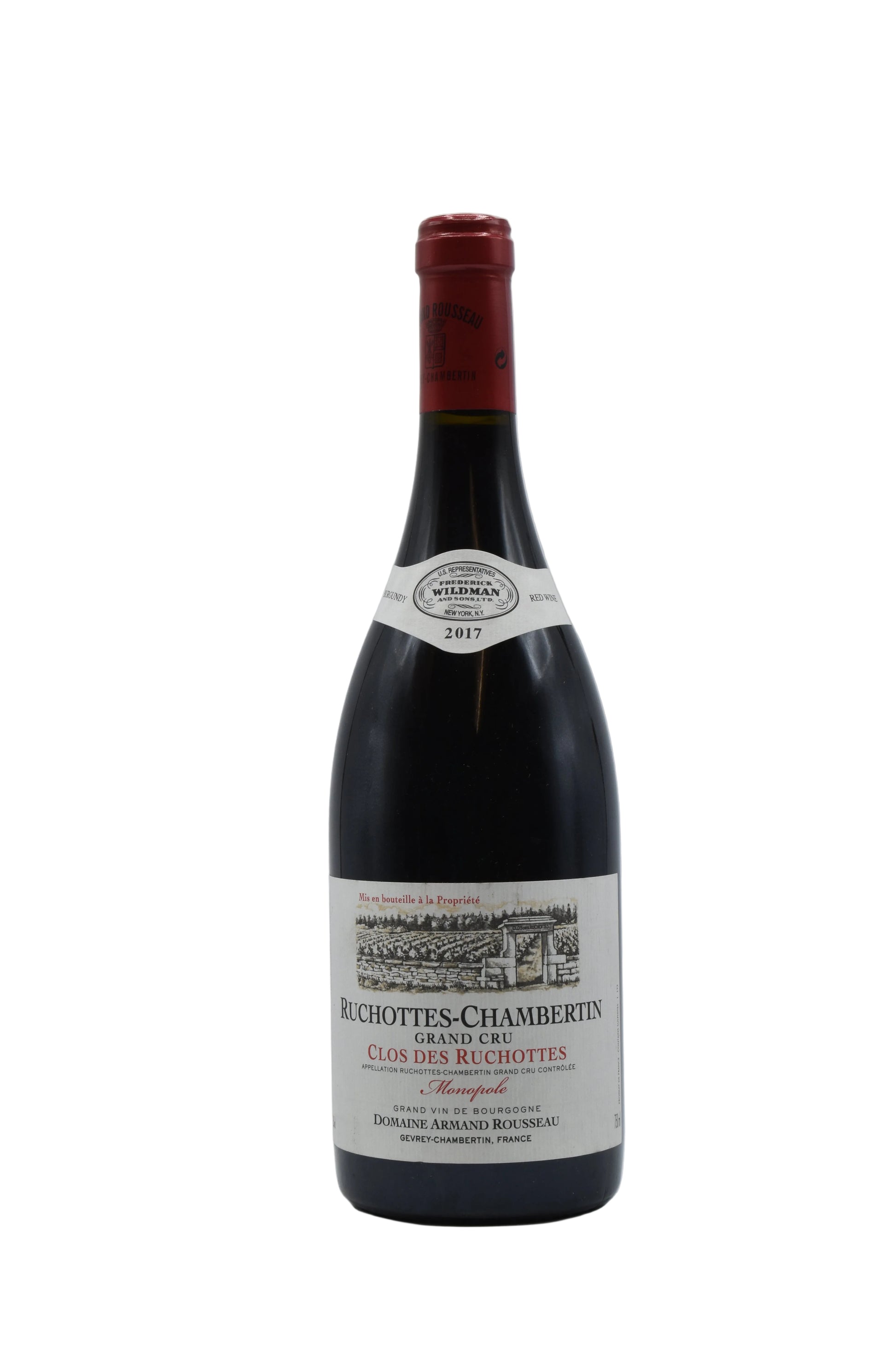 2017 Domaine Armand Rousseau, Ruchottes-Chambertin, Clos des Ruchottes Monopole Grand Cru 750ml - Walker Wine Co.