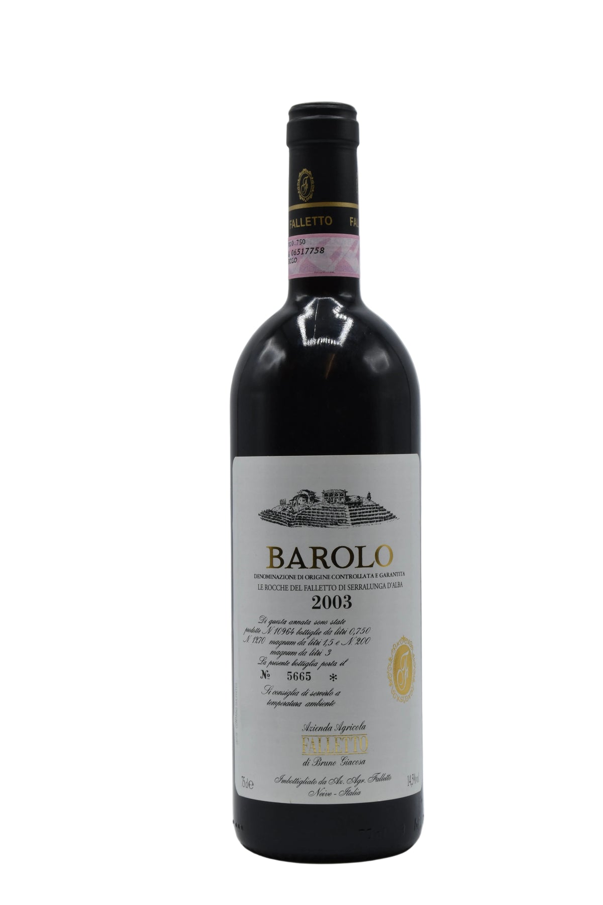 2003 Giacosa, Barolo Le Rocche del Falletto 750ml - Walker Wine Co.