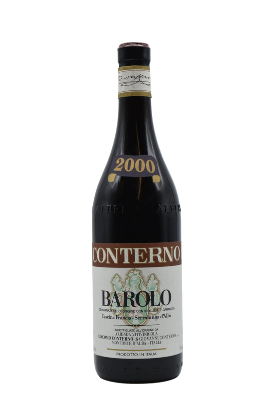 2000 Conterno (Giacomo), Barolo Cascina Francia 750ml