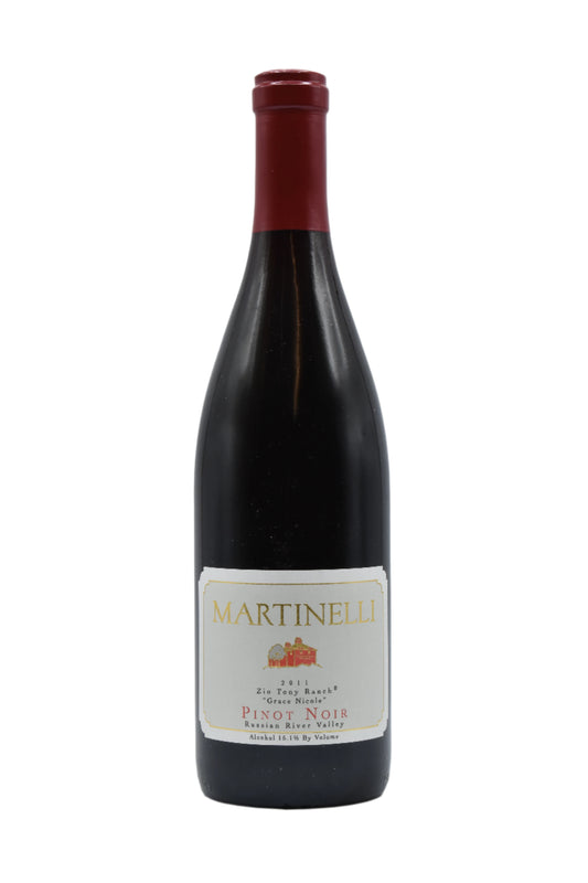 2011 Martinelli, Grace Nicole Pinot Noir Sonoma 750ml - Walker Wine Co.