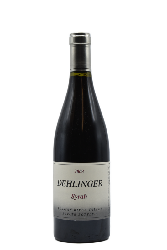 2003 Dehlinger, Russian River Valley Syrah 750ml - Walker Wine Co.