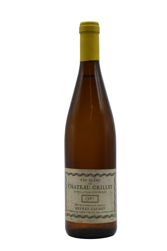 1987 Chateau Grillet, Rhone Blanc 750ml - Walker Wine Co.